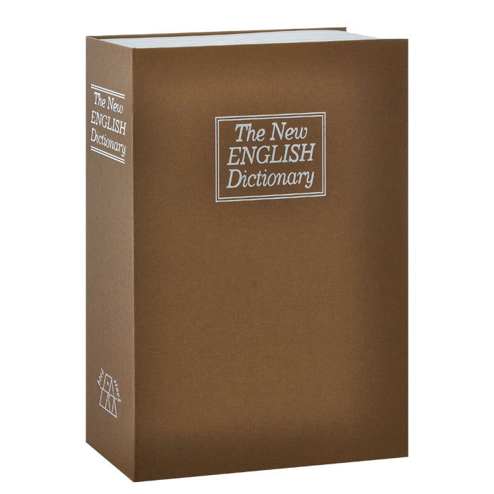 Книга-сейф "The New English Dictionary", цвет: коричневый. 4627078650614 - купить по выгодной цене с доставкой от интернет магазина OZON.ru | 