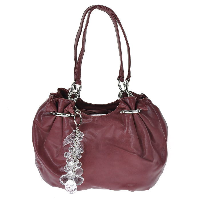 Сумка женская "Cheri", цвет: бордовый. 021-A451-33 - купить фирменную сумку по доступной цене с доставкой на дом в интернет магазине OZON.ru