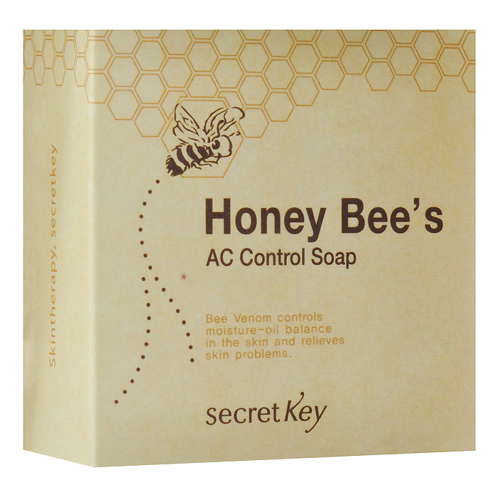Secret Key Мыло "Honey Bee AC Control" косметическое при акне, 100 г - купить по лучшей цене от интернет магазина OZON.ru 