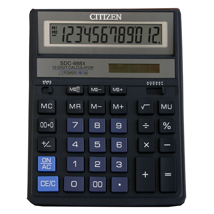 Citizen SDC-888X - Калькуляторы Citizen SDC-888X - Калькуляторы