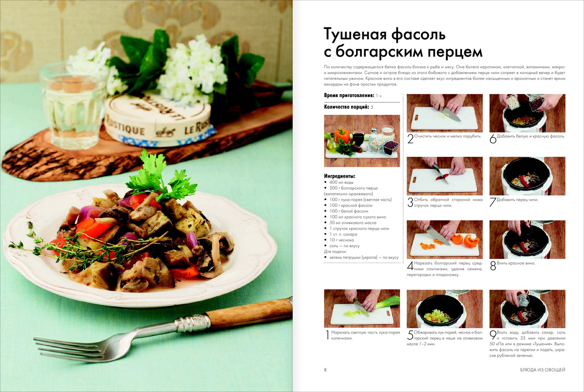 Пошаговыеы для мультиварки скороварки
