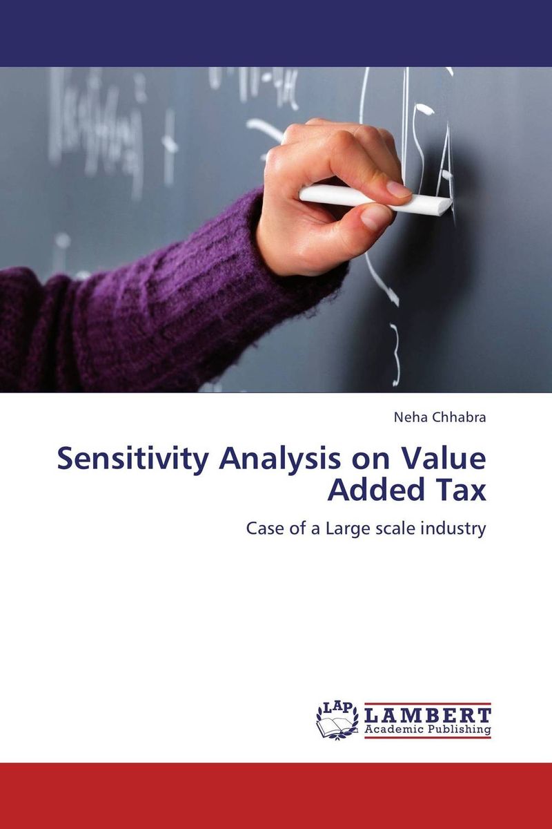 Фото Sensitivity Analysis on Value Added Tax. Купить  в РФ