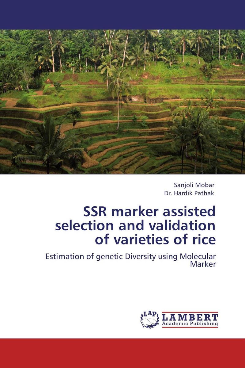 Фото SSR marker assisted selection and validation of varieties of rice. Купить  в РФ