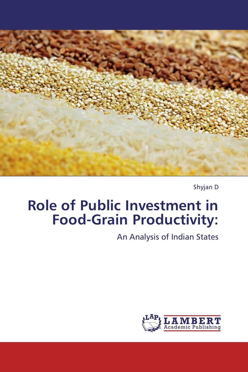 Фото Role of Public Investment in Food-Grain Productivity:. Купить  в РФ