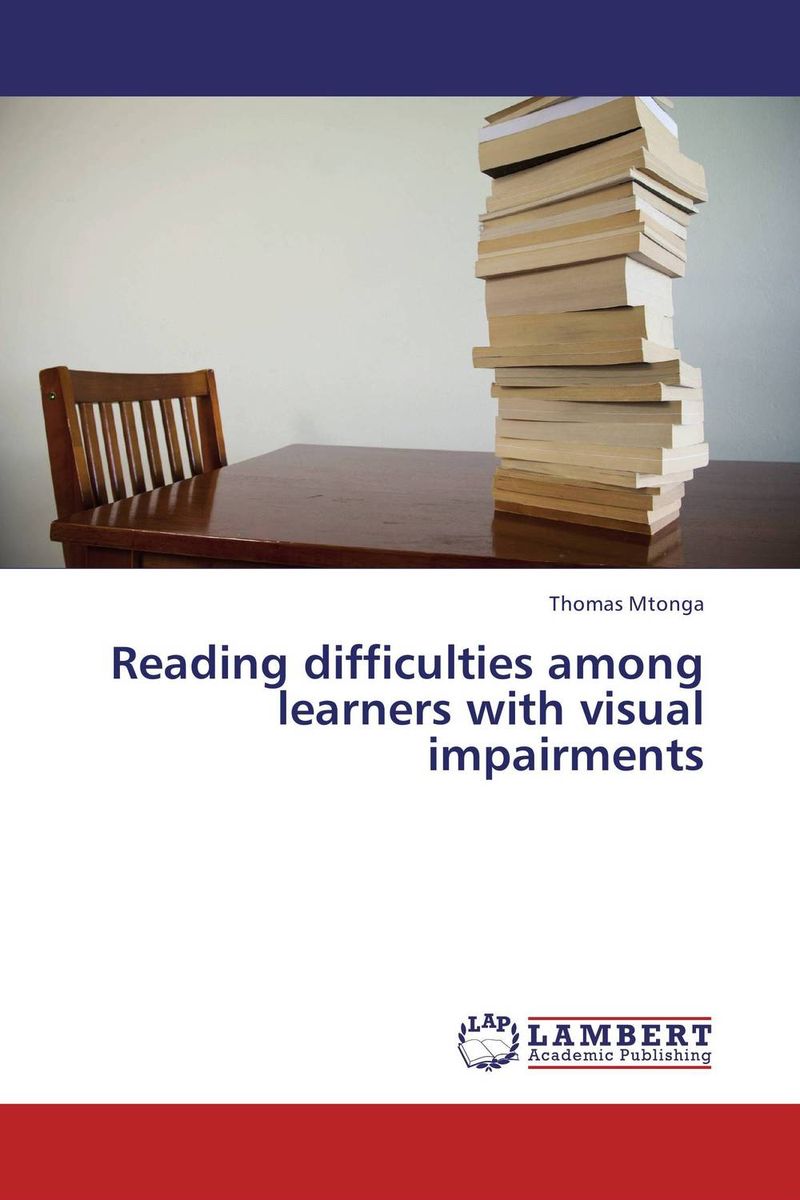 Фото Reading difficulties among learners with visual impairments. Купить  в РФ