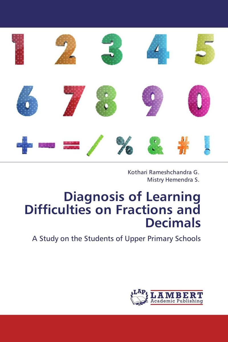 Фото Diagnosis of Learning Difficulties on Fractions and Decimals. Купить  в РФ
