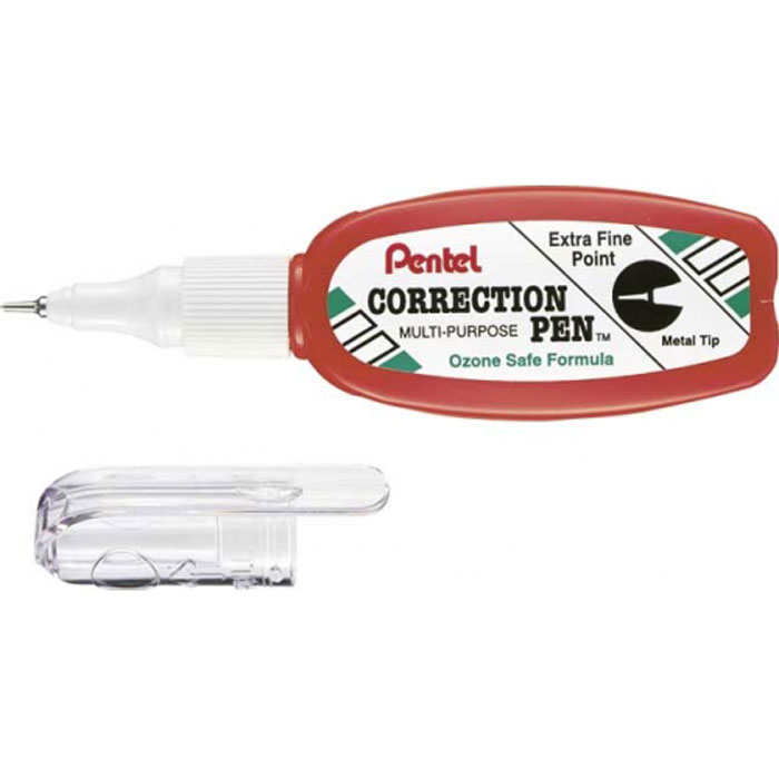 Pentel Ручка-корректор Extra Fine Point , 4,2 мл - Корректоры Pentel Ручка-корректор Extra Fine Point , 4,2 мл - Корректоры