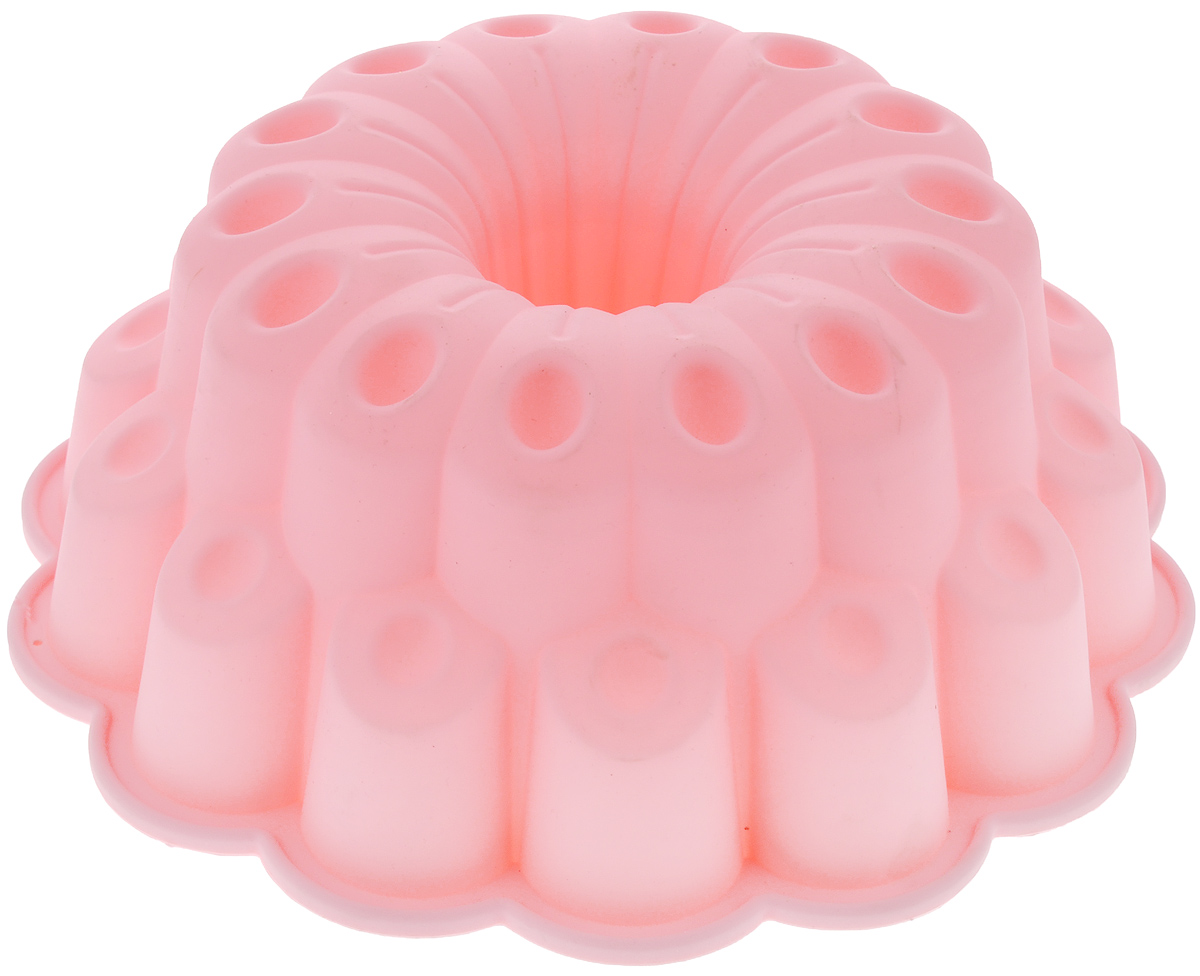 Фото Форма для выпечки кекса "Mayer & Boch", круглая, цвет: розовый, диаметр 26 см. Купить  в РФ