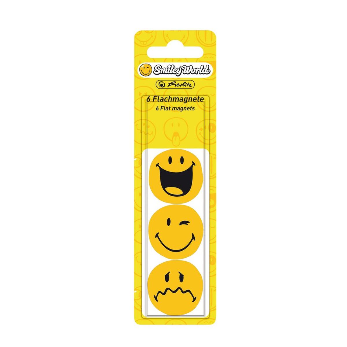 Herlitz Магнит для досок SmileyWorld 6 шт - Аксессуары для досок и флипчартов Herlitz Магнит для досок SmileyWorld 6 шт - Аксессуары для досок и флипчартов