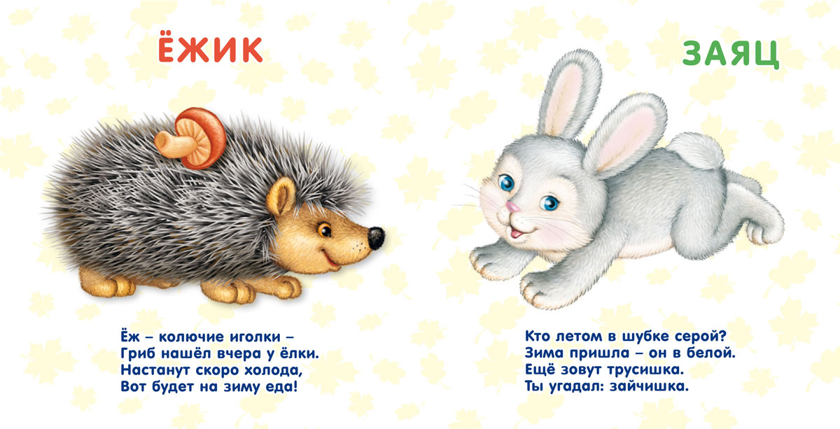 Стих короткий про ёжика Стих короткий про ёжика