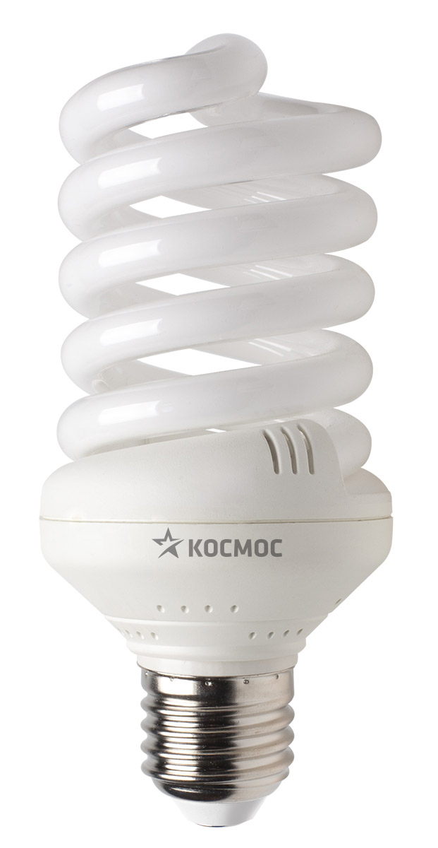 Фото Лампа энергосберегающая "Космос", свет: теплый. Модель Т3 SPC 30W E2727. Купить  в РФ