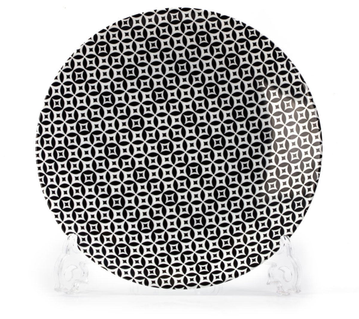 Фото Тарелка La Rose des Sables "Витон", цвет: черный, диаметр 21 см. Купить  в РФ