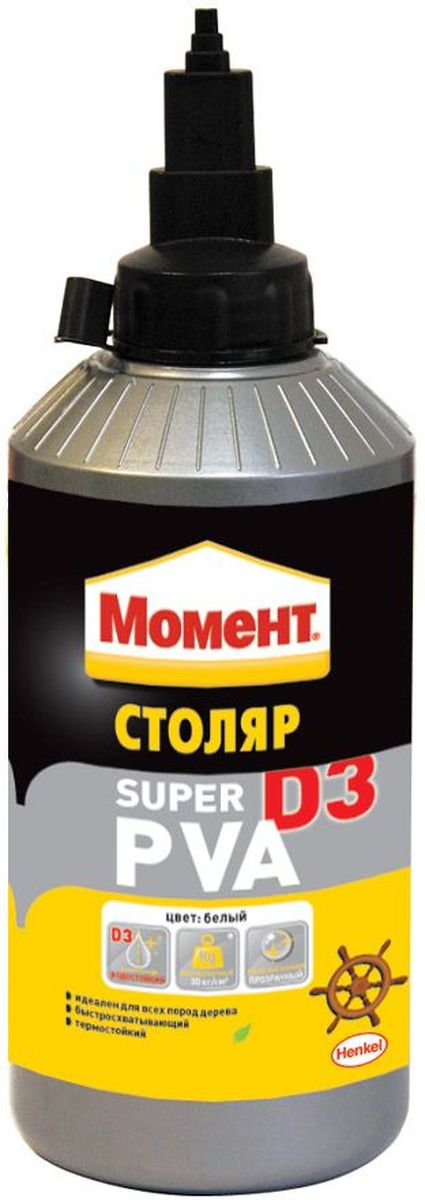 Клей Момент Супер ПВА D3 , 750 г - Клей Клей Момент Супер ПВА D3 , 750 г - Клей