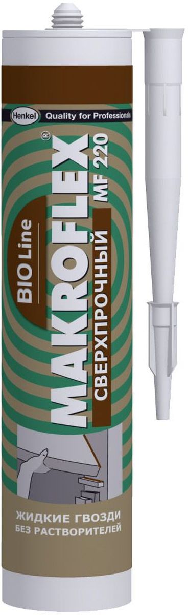Клей Makroflex BioLine MF220 , сверхпрочный, 440 г - Клей Клей Makroflex BioLine MF220 , сверхпрочный, 440 г - Клей