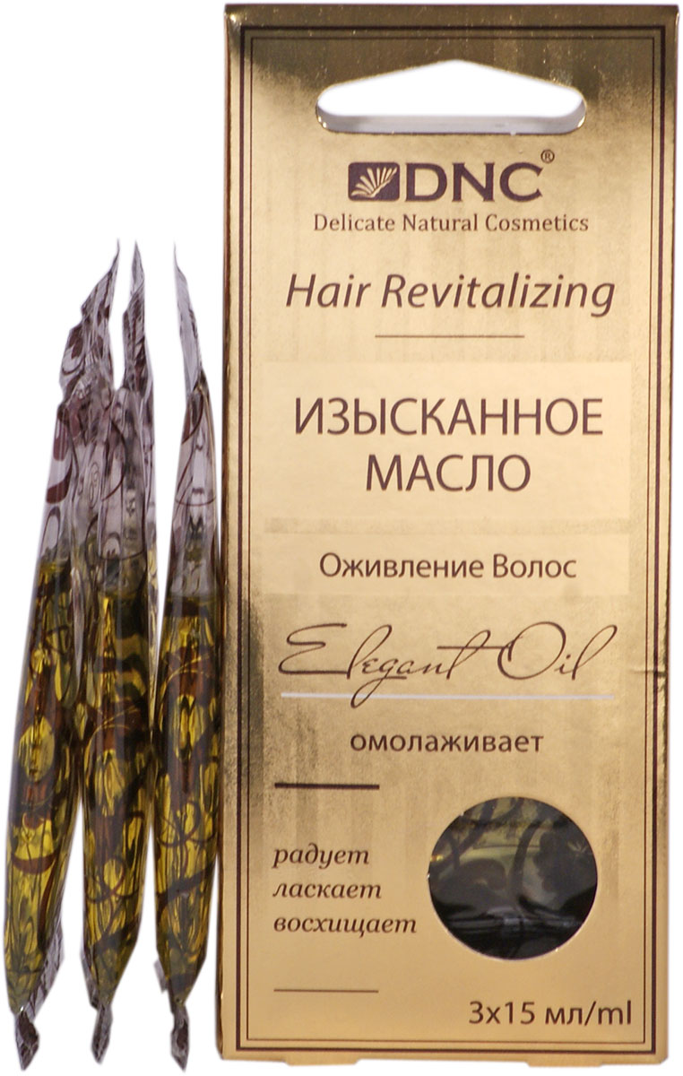 Фото DNC Изысканное масло "Оживление волос", 3 х 15 мл. Купить  в РФ
