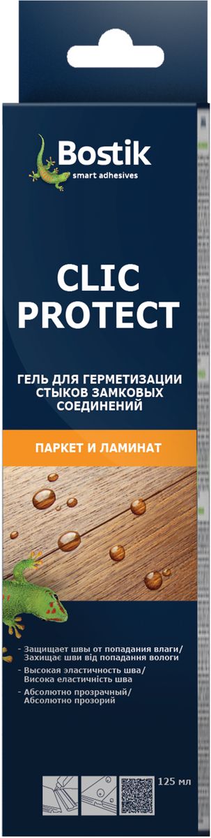 Клей для герметизации стыков Bostik Clic Protect , 0,125 л - Клей Клей для герметизации стыков Bostik Clic Protect , 0,125 л - Клей