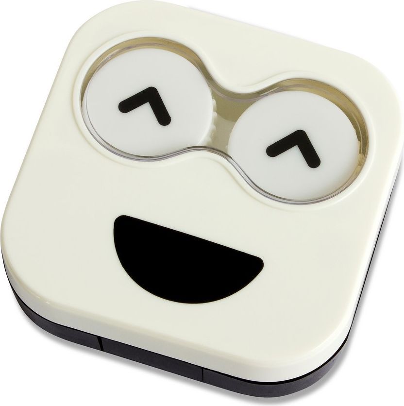 Balvi Набор для контактных линз Emoji, цвет: белый - Аксессуары для контактных линз Balvi Набор для контактных линз Emoji, цвет: белый - Аксессуары для контактных линз