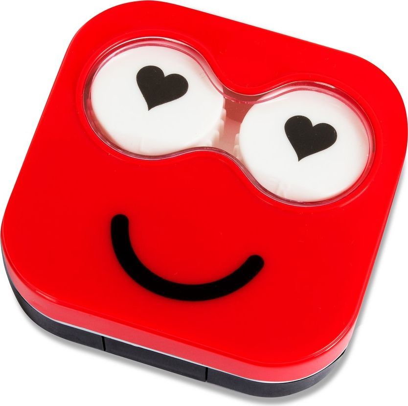 Balvi Набор для контактных линз Emoji, цвет: красный - Аксессуары для контактных линз Balvi Набор для контактных линз Emoji, цвет: красный - Аксессуары для контактных линз
