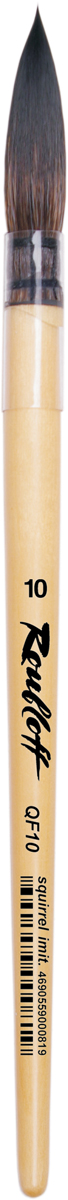 Roubloff Кисть QF10 синтетика круглая № 8 - Кисти Roubloff Кисть QF10 синтетика круглая № 8 - Кисти