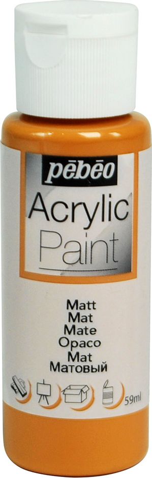 Pebeo Краска акриловая Acrylic Paint матовая цвет 097815 карамель 59 мл - Краски Pebeo Краска акриловая Acrylic Paint матовая цвет 097815 карамель 59 мл - Краски