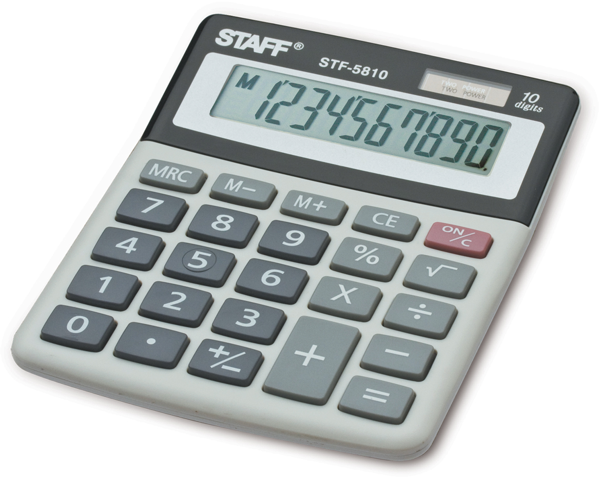 Калькулятор настольный Staff STF-5810 - Калькуляторы Калькулятор настольный Staff STF-5810 - Калькуляторы