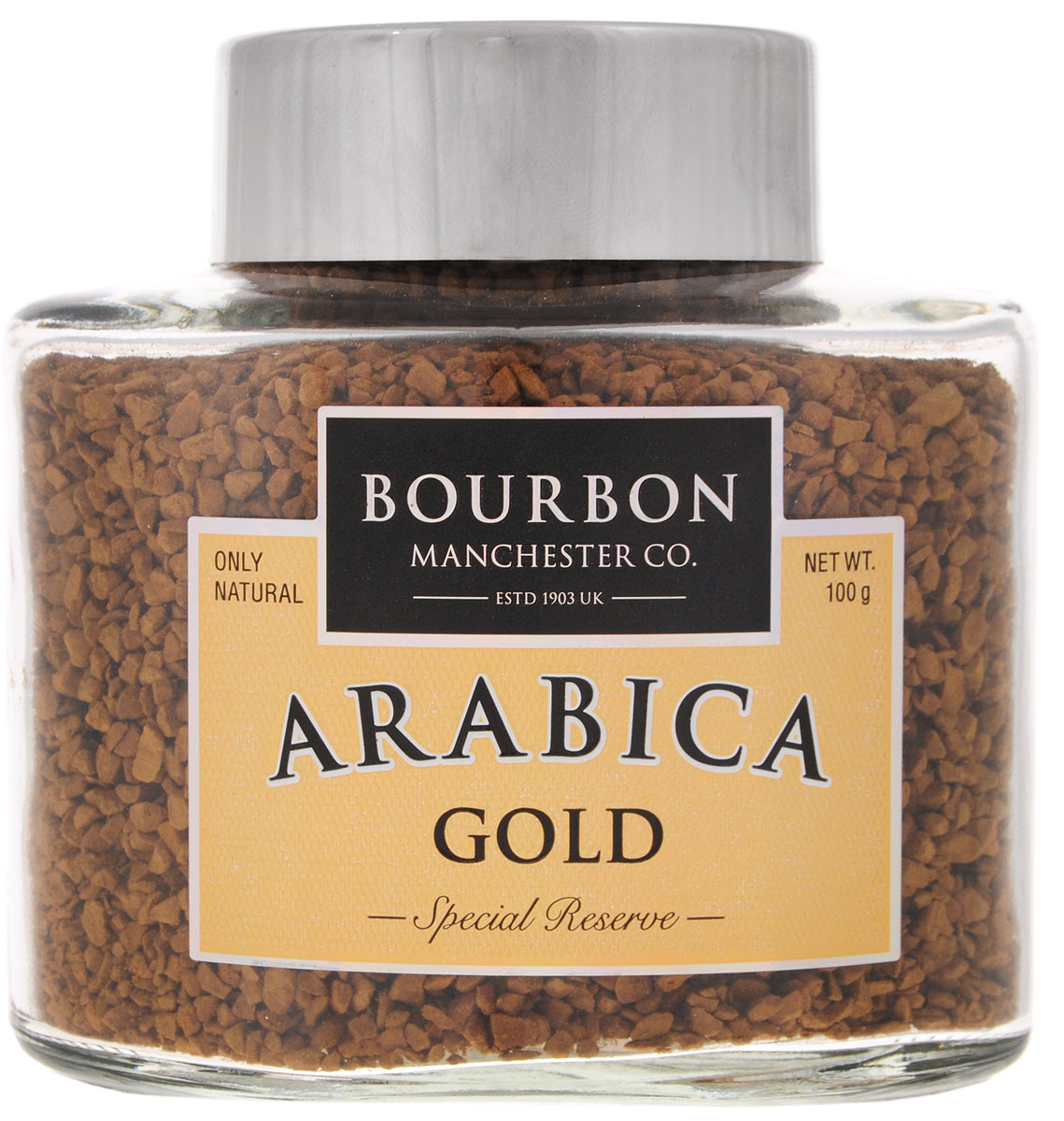 Фото Bourbon Arabica Gold кофе растворимый, 100 г. Купить  в РФ