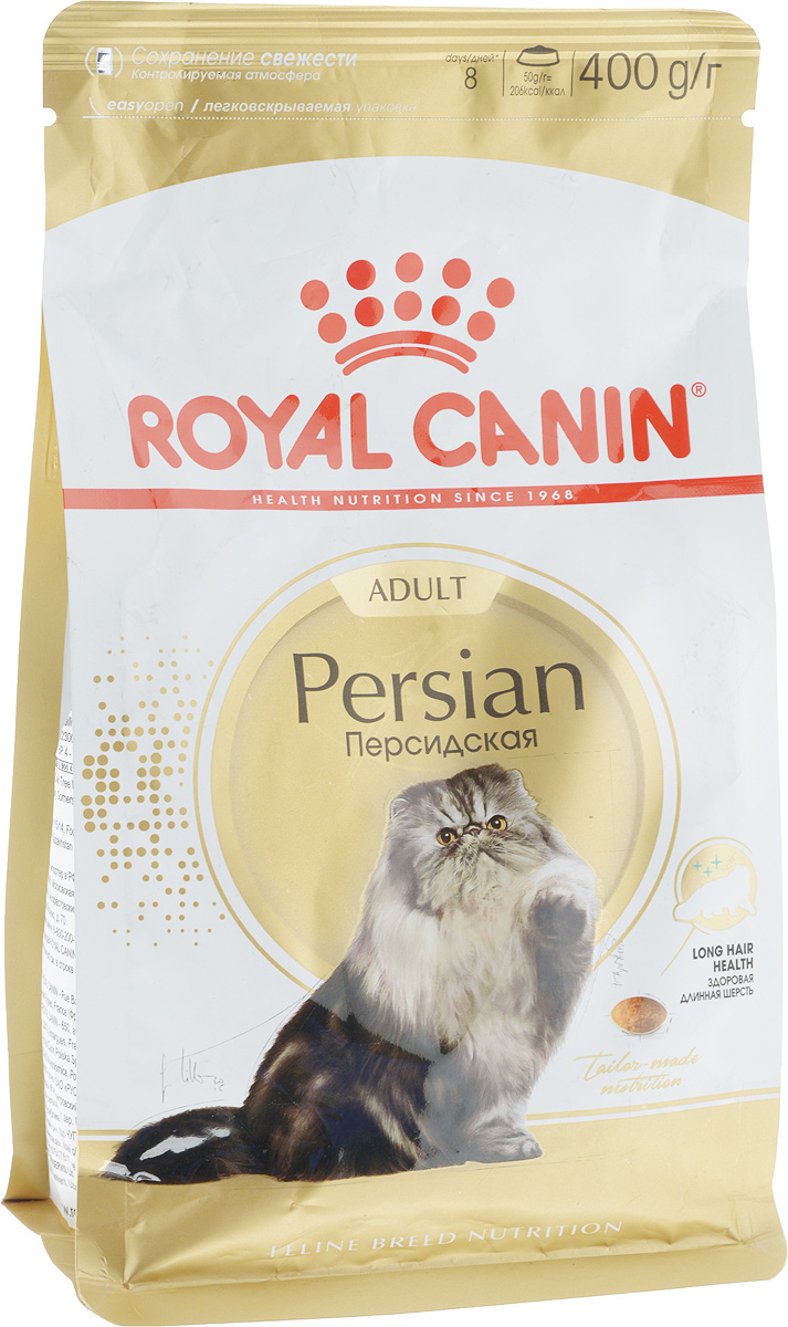 Фото Корм сухой Royal Canin "Persian Adult", для взрослых кошек персидских пород старше 12 месяцев, 400 г. Купить  в РФ