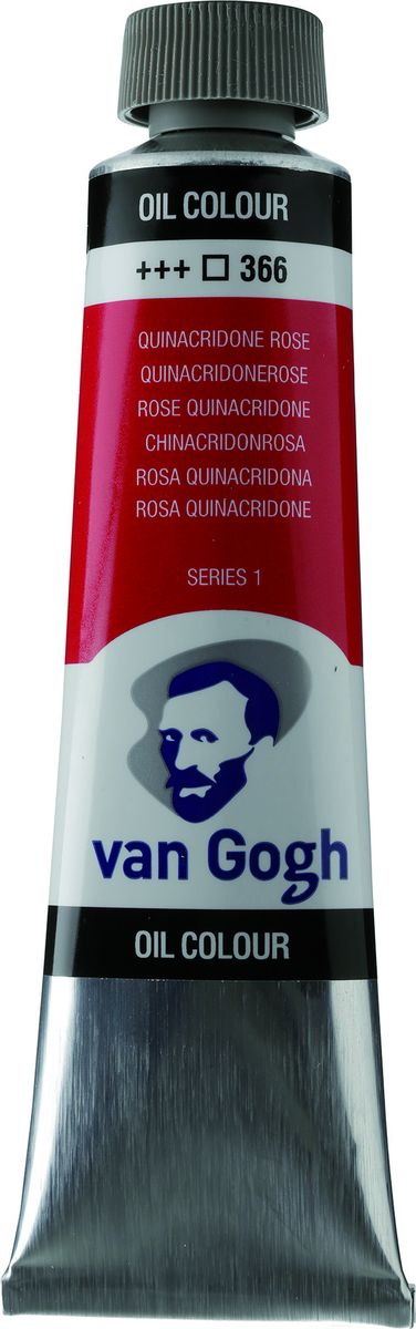 Фото Royal Talens Краска масляная Van Gogh цвет 366 Розовый квинакридон 40 мл. Купить  в РФ