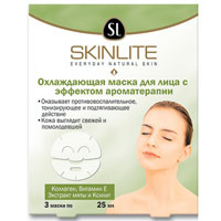 Охлаждающая маска "Skinlite" для лица, с эффектом ароматерапии, 3 шт - купить по лучшей цене охлаждающая маска "skinlite" для лица, с эффектом ароматерапии, 3 шт в каталоге Красота и здоровье 2013-2014 от интернет магазина Ozon.ru Отзывы покупателей и доставка по России