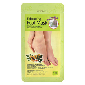 Skinlite Отшелушивающая маска-носки для ног, размер 35-40, 1 пара. SL-275 - купить по лучшей цене skinlite отшелушивающая маска-носки для ног, размер 35-40, 1 пара. sl-275 в каталоге Красота и здоровье 2013-2014 от интернет магазина Ozon.ru Отзывы покупателей и доставка по России