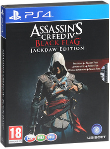 Купить Assassin's Creed 4: Черный флаг. Jackdaw Edition из раздела компьютерные игры в цифровом формате - купите и скачайте Assassin's Creed 4: Черный флаг. Jackdaw Edition в интернет магазине Ozon.ru