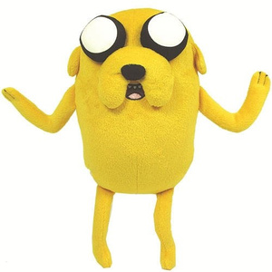 Мягкая озвученная игрушка Adventure Time "Джейк"