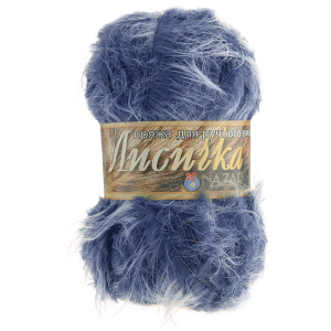 Пряжа для вязания Nazar "Лисичка", цвет: синий (006), 100 г, 90 м, 5 шт - купить по выгодной цене с доставкой. Рукоделие от Nazar в интернет-магазине OZON.ru