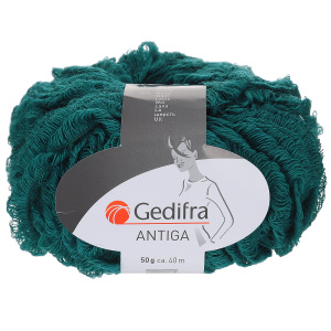 Пряжа для вязания Gedifra "Antiga", цвет: зеленый (03167), 40 м, 50 г. 9811724-03167 по выгодной цене с доставкой