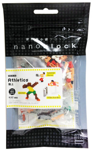 Мини-конструктор Nanoblock "Легкая атлетика", 160 элементов