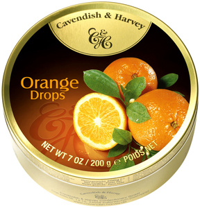 Cavendish & Harvey "Апельсин" леденцы, 200 г - 127.20