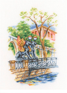 Купить Набор для вышивания крестом РТО "Мосты Петербурга", 15 x 23 см. М538 в интернет-магазине OZON.ru