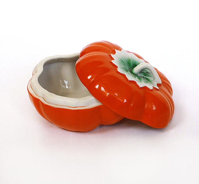Шкатулка "Тыква". Фарфор, Вербилки, 1960-е гг. -  OZON.ru