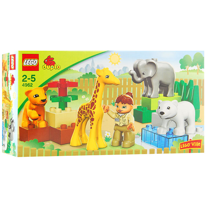 LEGO: Зоопарк для малышей 4962 - 399.20 р.