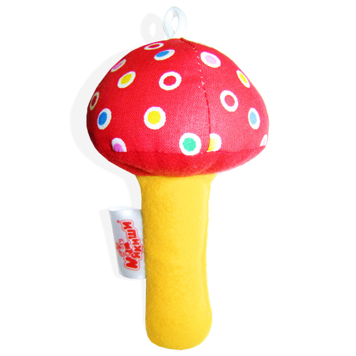 Мягкая игрушка-погремушка