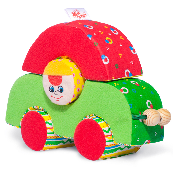 Мягкая развивающая игрушка-конструктор