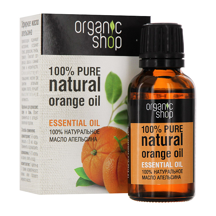 Organic Shop Эфирное масло апельсина, 30 мл - купить по лучшей цене  от интернет магазина OZON.ru доставка по России
