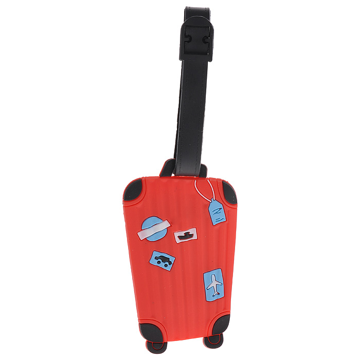 Бирка багажная "Чемодан", цвет: красный - купить по выгодной цене бирка багажная "чемодан", цвет: красный с доставкой от интернет магазина | Отзывы и фото изделия