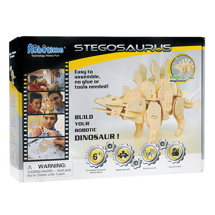 Сборная деревянная модель "Стегозавр", 78 элементов - купить детские товары 2013-2014 с доставкой в интернет магазине. Описание и цена сборная деревянная модель "стегозавр", 78 элементов, отзывы покупателей