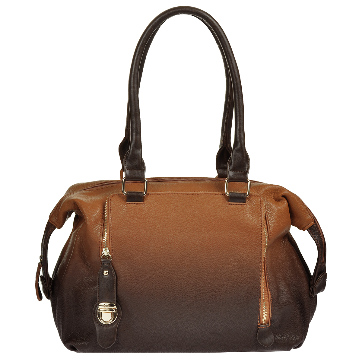 Сумка женская "Orsa Oro", цвет: коричневый. D-749 - купить фирменную сумку по доступной цене с доставкой на дом в интернет магазине OZON.ru