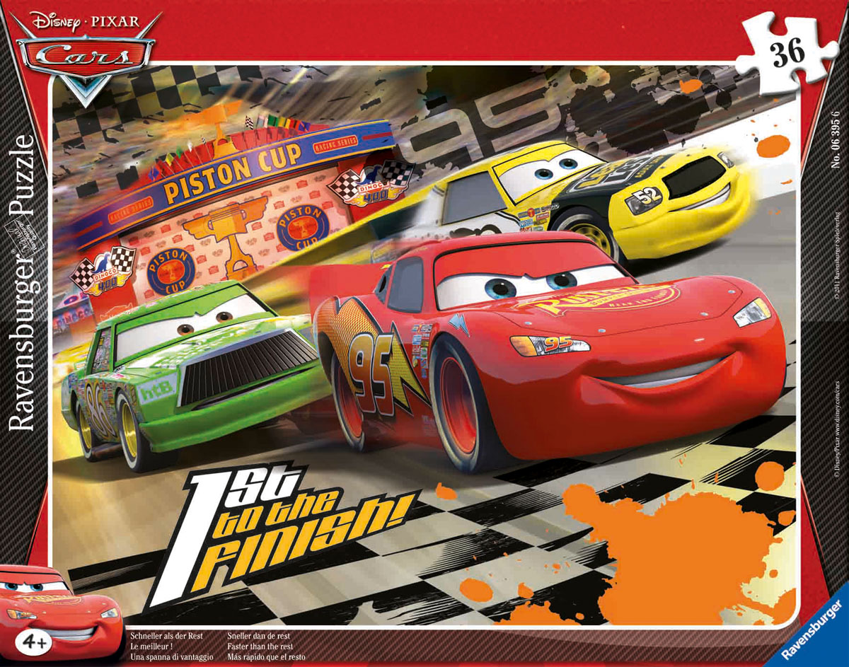 Дисней. Тачки. Пазл, 36 элементов