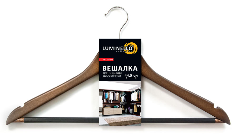 Вешалка для одежды Luminello "Кармелитовое дерево", с перекладиной, длина 44,5 см по выгодной цене с доставкой от интернет магазина. Отзывы покупателей о вешалка для одежды luminello "кармелитовое дерево", с перекладиной, длина 44,5 см