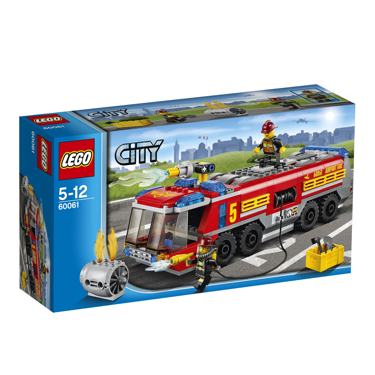 LEGO: Пожарная машина для аэропорта 60061 - купить детские товары 2013-2014 с доставкой в интернет магазине OZON.ru Описание и цена lego: пожарная машина для аэропорта 60061, отзывы покупателей