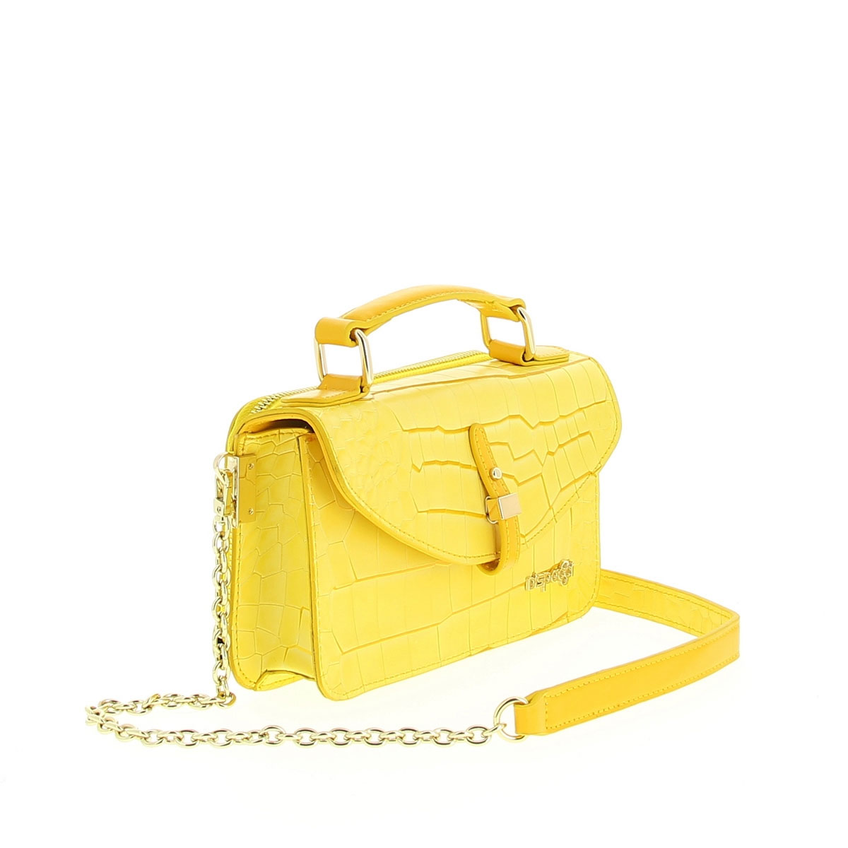 Сумка женская "Dispacci", цвет: желтый. Т3191-1 - купить фирменную сумку по доступной цене с доставкой на дом в интернет магазине OZON.ru
