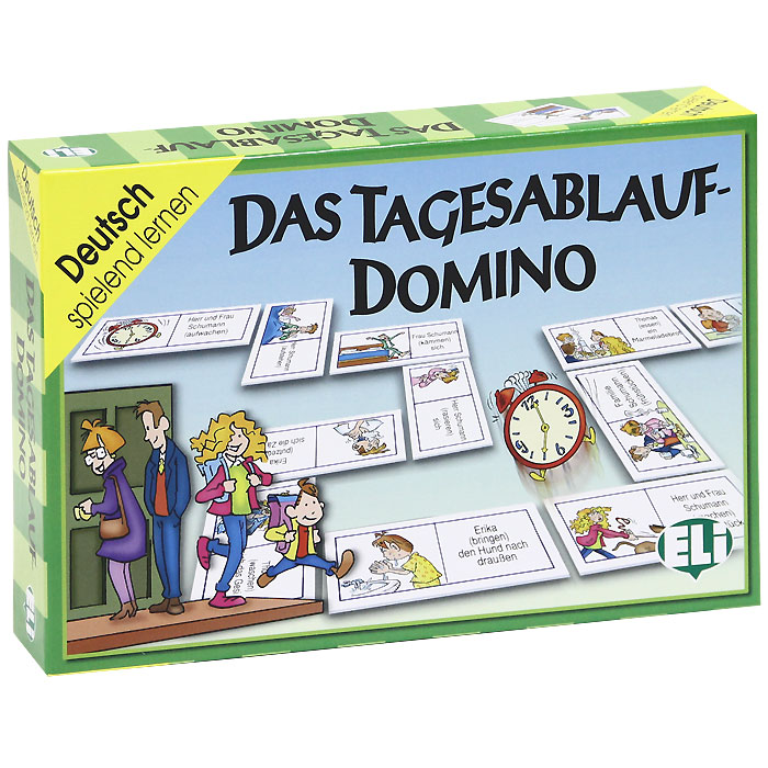 Книга "Das Tagesablauf Domino (набор из 48 карточек)" - купить книгу ISBN 978-88-814-8302-0 с доставкой по почте в интернет-магазине OZON.ru